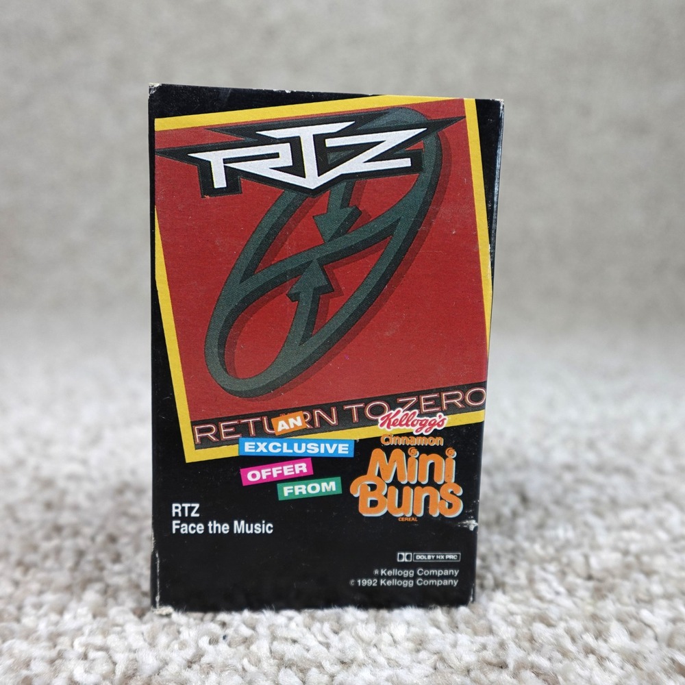 RTZ Bad Company Kellogg's Cinnamon Mini Buns Promo Cassette Tape 1992 WMM4402